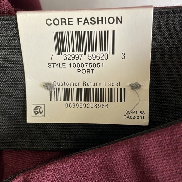 INC International Concepts Core Fashion Straight Leg Pants - Picture 5 of 7